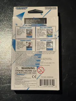 Digimon Card Game - Starter Deck Cocytus Blue ST-2 - New Sealed - Image 2