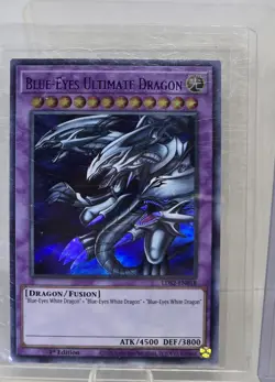 Blue-Eyes Ultimate Dragon LDK2-ENK40/LDS2-EN018 Rare 1st Edition Yugioh Lot NM/M - Image 2