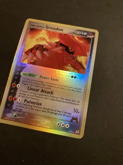 Pokemon Team Magma's Groudon 9/95 Team Magma vs Team Aqua Reverse Holo NM - Image 3