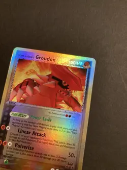 Pokemon Team Magma's Groudon 9/95 Team Magma vs Team Aqua Reverse Holo NM - Image 4