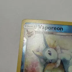 Pokemon TCG Vaporeon Uncommon Reverse Holo SM: Cosmic Eclipse 42/236 Card 2019 - Image 4