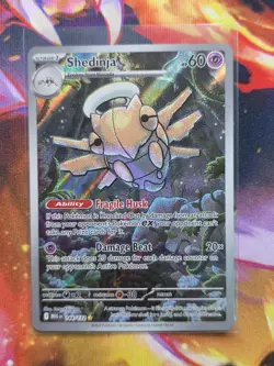SHEDINJA 144/132 Illustration Rare Mega Evolution Pokemon Holo Near Mint - Image 1