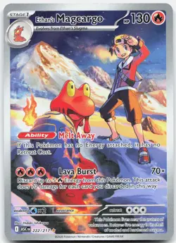Pokemon TCG Ethan's Magcargo 222/217 ME: Ascended Heroes 2026 NM - Image 1