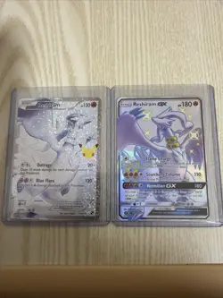 Pokemon Company Reshiram GX SV51/SV94 Hidden Fates Shiny Vault Holo 180 HP - Image 1