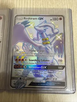 Pokemon Company Reshiram GX SV51/SV94 Hidden Fates Shiny Vault Holo 180 HP - Image 2