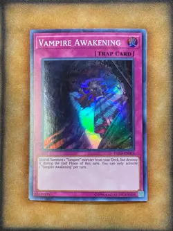 Yugioh Vampire Awakening DASA-EN010 Super Rare NM - Image 1