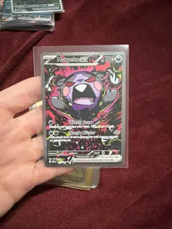 Morpeko ex 117/084 Pitch Black Ultra Rare Holo 180 HP English 2026 - Image 2