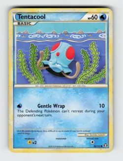 Tentacool 80/102 - Pokemon - HGSS Triumphant - Common - MP - Image 1