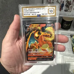 Pokemon Charizard V 001/030 Japanese Edition CGC 10 Charizard/Rayquaza VMAX HOLO - Image 1
