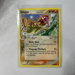 Pokemon TCG Kingler (Delta Species) 22/100 Crystal Guardians regular NM - Image 1