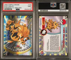 Electabuzz 125 Topps Chrome - ** Spectra ** - PSA 9 - Pokemon - Image 1