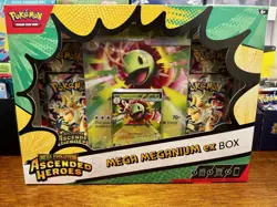 Pokemon Mega Evolution Ascended Heroes Mega Meganium Ex Box Factory Sealed - Image 1