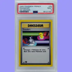 Pokemon 1st Edition Base Set French Switch ( Transfert ) 95/102 PSA 9 MINT - Image 1
