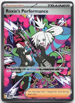Pokemon TCG Roxie's Performance 121/086 ME04: Chaos Rising 2026 NM - Image 1