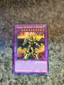 Timaeus the Knight of Destiny - DRL2-EN001 - Secret Rare - 1st Edition y2 - Image 1