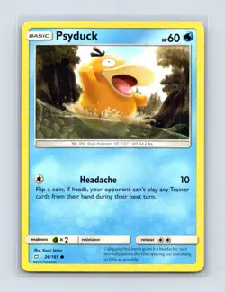 Psyduck 26/181 Common Team Up Pokemon Lightly Played - Image 1