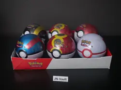Pokemon TCG L25 Pokeball Tins W/Display Lot Of 6 Tins New Factory Sealed - Image 1