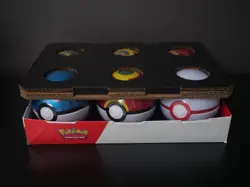 Pokemon TCG L25 Pokeball Tins W/Display Lot Of 6 Tins New Factory Sealed - Image 2