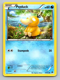 Psyduck 16/122 Common BREAKpoint Pokemon Lightly Played - Image 1