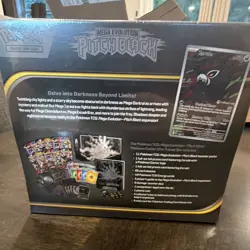 Pokemon Center Mega Evolution—Pitch Black Elite Trainer Box Pokemon TCG EN 1 Box - Image 3