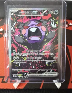 Morpeko EX 117/084 SIR Pitch Black Special Illustration Rare English Near Mint - Image 1