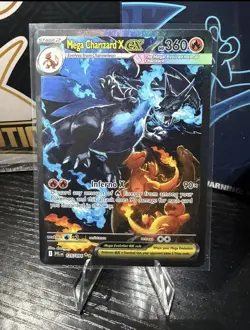 Mega Charizard X ex 125/094 Me02: Phantasmal Flames Holo SIR - Image 1