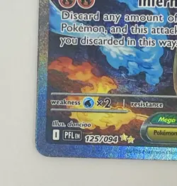 Mega Charizard X ex 125/094 Me02: Phantasmal Flames Holo SIR - Image 4