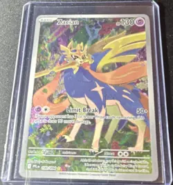 The Pokemon Company Zacian 130HP Illustration Rare Holo Me02 100/094 EN - Image 1