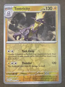 Toxtricity 072/198 Scarlet And Violet Base Set Reverse Holo Pokemon TCG NM - Image 1