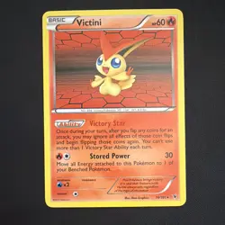 Pokemon Victini (14) Holo Rare Holo Noble Victories 14/101 NM - Image 1