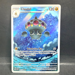 2026 POKEMON CHAOS RISING CLAYDOL 092/086 ILLUSTRATION RARE - Image 1