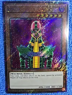 Jinzo (Platinum Secret Rare) RA03-EN099 Quarter Century Bonanza 1st Edition - Image 1