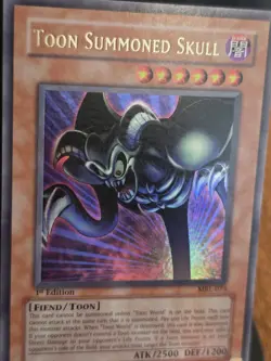 Yu-Gi-Oh Toon Summoned Skull 1st Edition MRL-073 Ultra Rare Holo Magic Ruler NM - Image 4