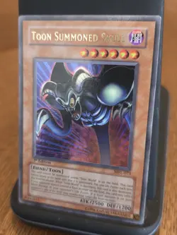 Yu-Gi-Oh Toon Summoned Skull 1st Edition MRL-073 Ultra Rare Holo Magic Ruler NM - Image 5