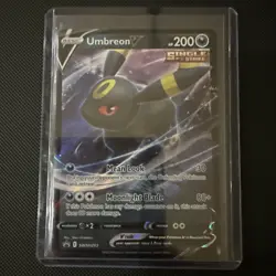 Umbreon V SWSH203 Pokemon TCG Promo SWSH: Sword & Shield Promo Cards Near Mint - Image 1