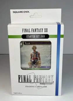 Final Fantasy XII TCG trading card game FF XII Starter Set 2018 Vaan - Image 1