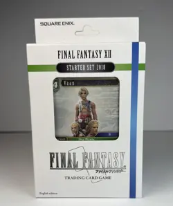 Final Fantasy XII TCG trading card game FF XII Starter Set 2018 Vaan - Image 2
