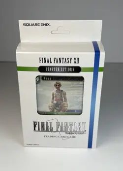 Final Fantasy XII TCG trading card game FF XII Starter Set 2018 Vaan - Image 3