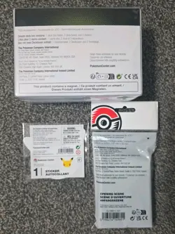 Pokemon Center Opening Scene Double Deck Box & Card Sleeves & 30th Anniv Sticker - Image 2