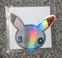 Pokemon Center Opening Scene Double Deck Box & Card Sleeves & 30th Anniv Sticker - Image 3