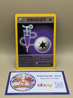 Pokemon Card Full Heal Energy Team Rocket 1st Edition 81/82 EX-NM - Image 1