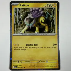 Pokemon TCG Holo 3-Card Lot Charmeleon Raikou Pawmot English Cosmos - Image 3