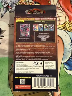 DRAGON BALL SUPER CARD GAME: CROSS SPIRITS PREMIUM PACK SET 05 FACTORY SEALED - Image 5
