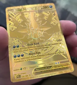 Gold Mega Darkrai ex 120/084 Pitch Black NM - Image 5