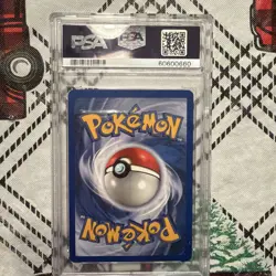 1999 POKEMON JUNGLE #13 VENOMOTH-HOLO PSA 7 - Image 2