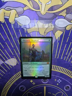 Allosaurus Shepherd - Double Masters 2022 (2X2) - Foil - Near Mint - English Mtg - Image 3