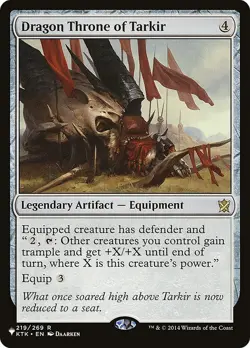 The List - Dragon Throne of Tarkir - MTG - NM - Image 1