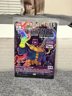 MTG Thanos, the Mad Titan FOIL MSH English Showcase (M 0400) Marvel Super Heroes - Image 1