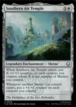 SOUTHERN AIR TEMPLE 36 UC MAGIC: THE GATHERING FOIL NM/M - Image 1