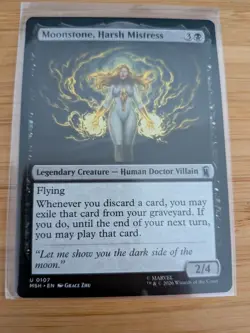 MTG Moonstone, Harsh Mistress 0107 Marvel Super Heroes M/NM Free UK P&P - Image 1